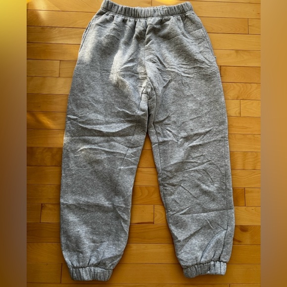 Edikted Clark Oversized Jogger Sweatpants Gray Size Small - Picture 2 of 5
